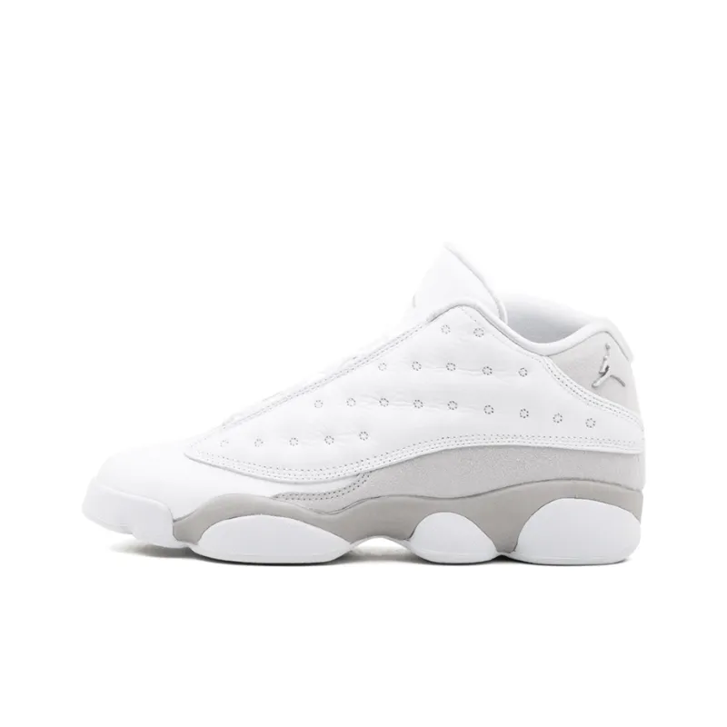 Jordan 13 Retro Low Pure Platinum GS-0