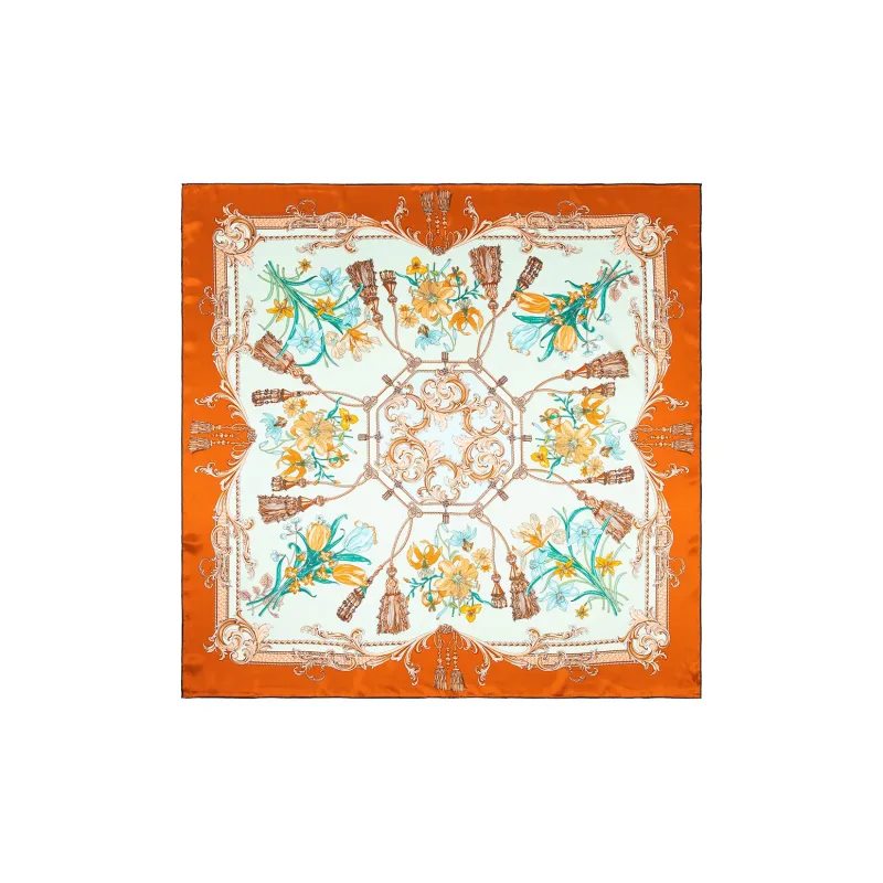 Silk Boundary Silk Scarves Women's-6