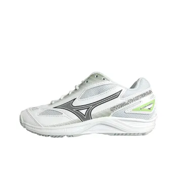 Mizuno Cushioning Kids' Training Shoes White Cyan Teenagers