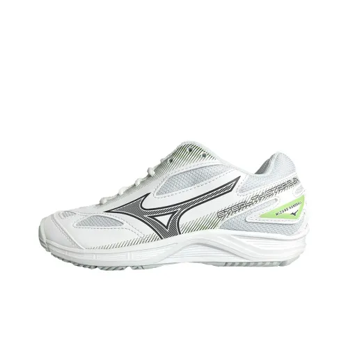 Mizuno Cushioning Kids' Training Shoes White Cyan Teenagers