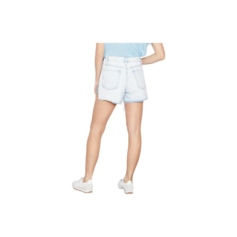 FRAME Denim Shorts Women's Light Blue-2