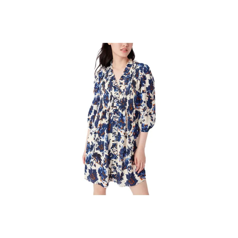 DVF Floral-print Silk Dress-2
