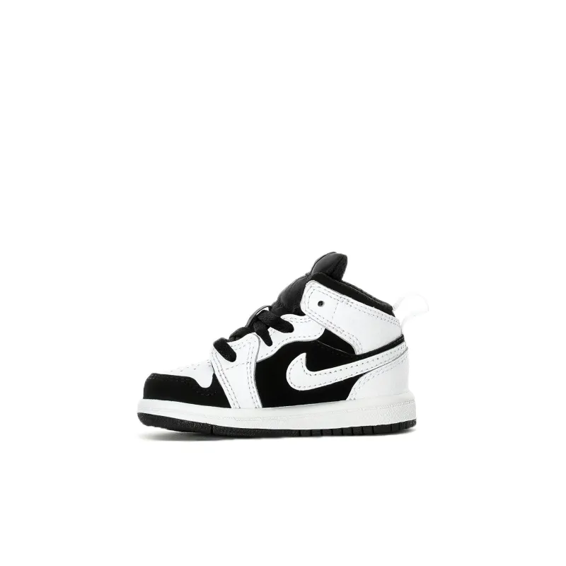 Jordan 1 Mid White Black TD-0
