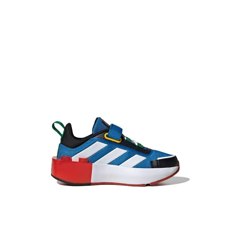 adidas Tech Runner  LEGO X  EL Little Kid 'White Shock Blue'-1