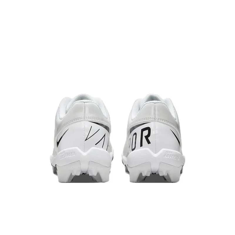 Nike Vapor Edge Shark Slip Resistant Cushioning Wear Resistant Low Top Soccer Shoes White Kids'-4