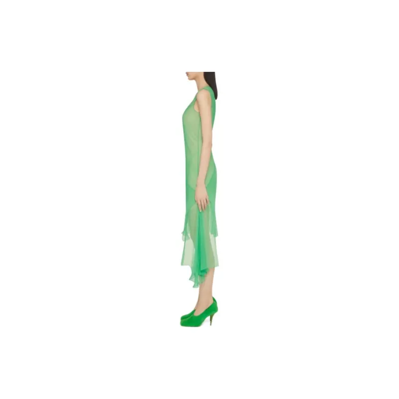 Givenchy Ruffled Silk Dress-3