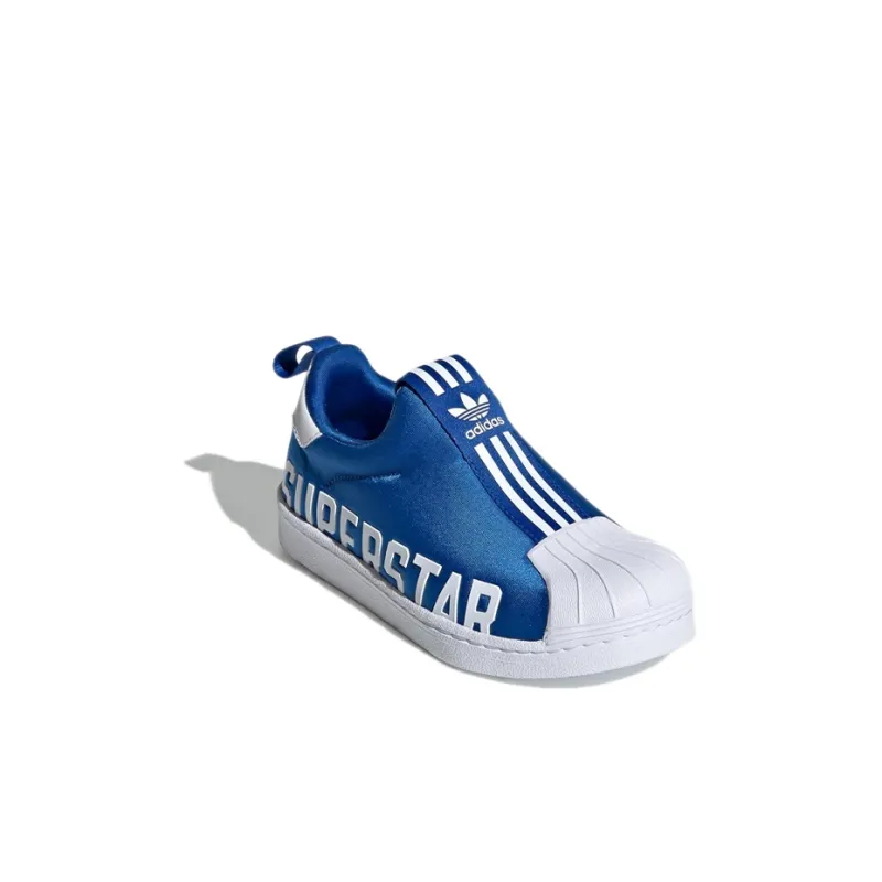 Adidas Originals 360 X C Breathable Low Top Kids' Skateboarding Shoes Blue Children Aged 3 7 Years Old-2