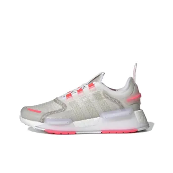 Adidas Originals NMD_V3 J Anti Slip Wear Resistant Kids Lifestyle Shoes Gray Teenagers