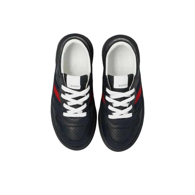 GUCCI Kids House Web Chunky Sneakers-4