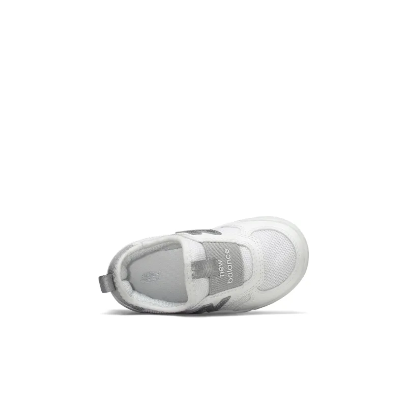 New Balance NB 300 Low-Top Skateboard Shoes White Gray Infant And Toddler-2