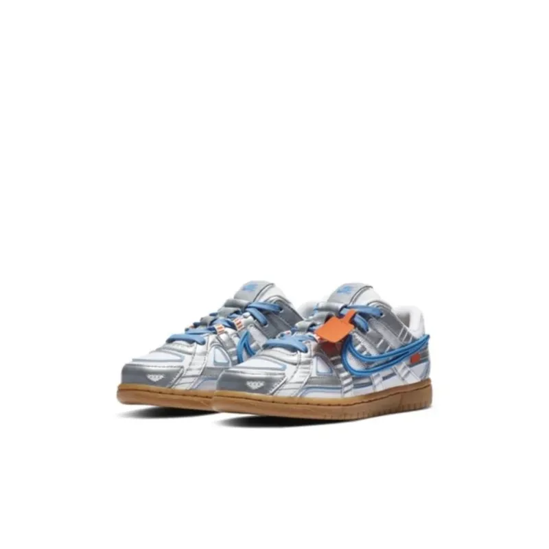 Nike Air Rubber Dunk Off-White University Blue PS-2