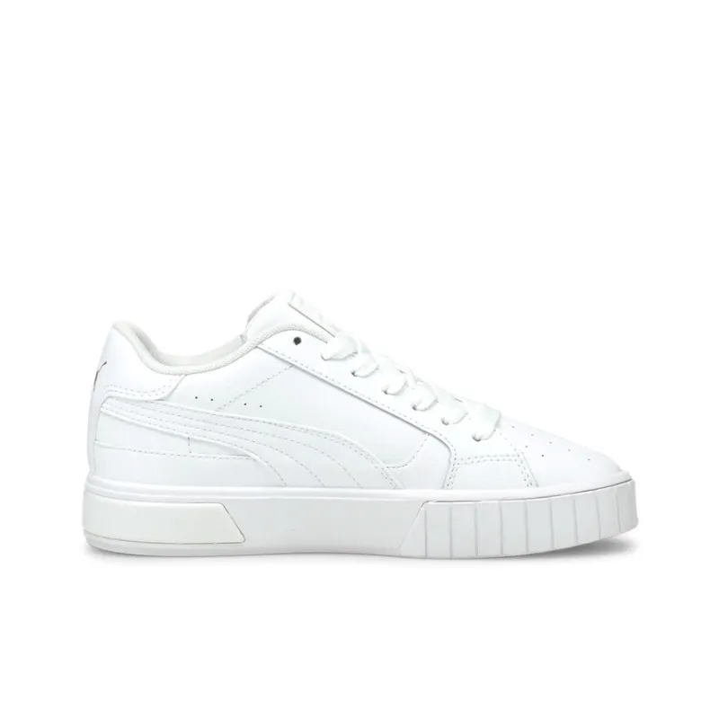 PUMA Cali Series Star JR Anti Slip Wear Resistant Low Top Kids' Skateboarding Shoes White Teenagers-1