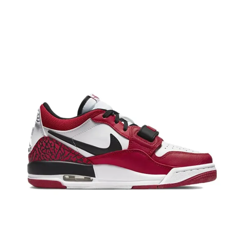Jordan Legacy 312 Low White Gym Red GS-1