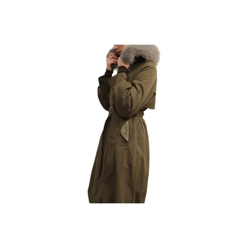 JZ Juzui Down Jacket Women's Green-3