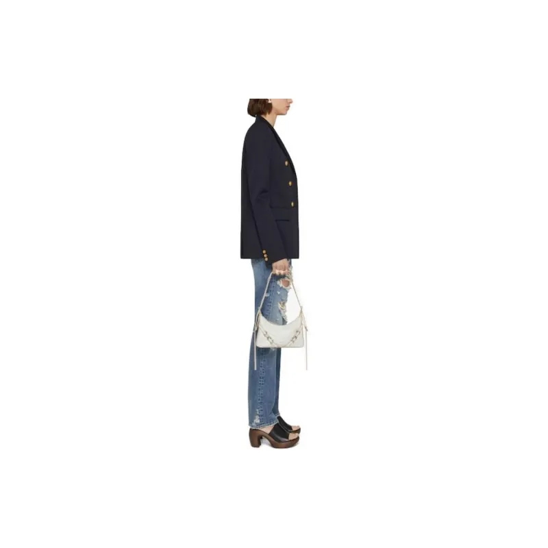 Givenchy Double Breasted Long Sleeved Blazer-5