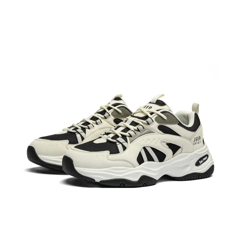 JEEP SPIRIT Travel Anti-Slip Wear-Resistant Breathable Height Increasing Low-Top Casual Shoes Men's-10