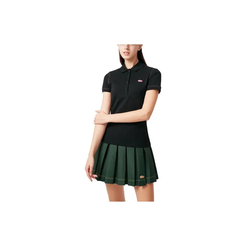 LACOSTE Polo Shirts Women's Black/031-1