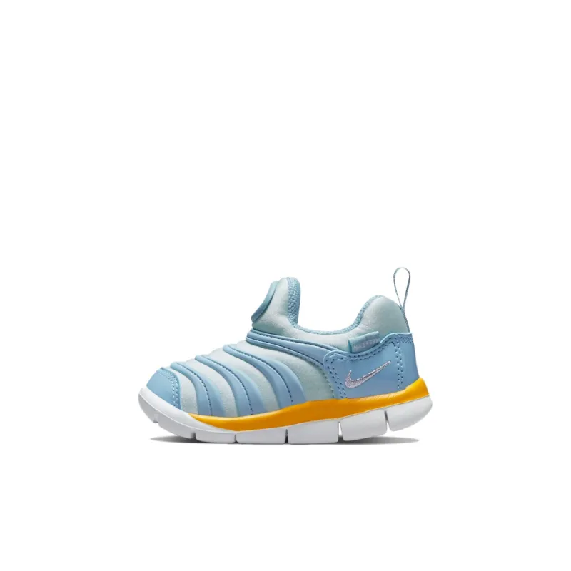 Nike Dynamo Free Slip Resistant Cushioning Abrasion Resistant Low Top Toddler Shoes Blue Infant And Toddler-0