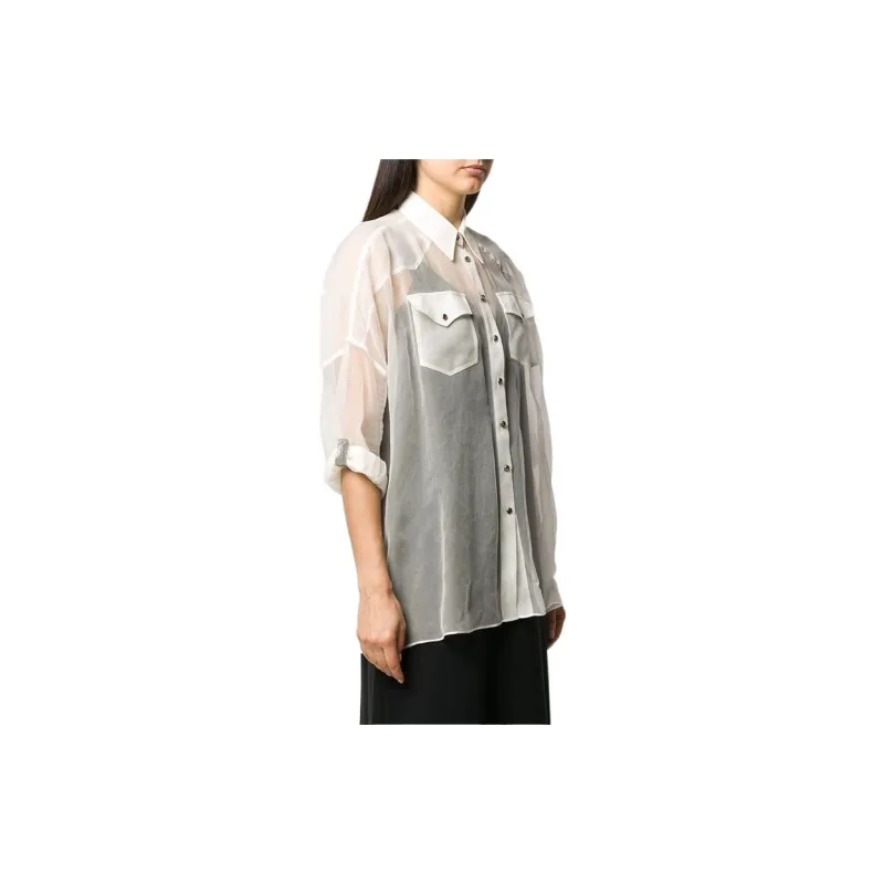 Brunello Cucinelli Shirts Women's White-3