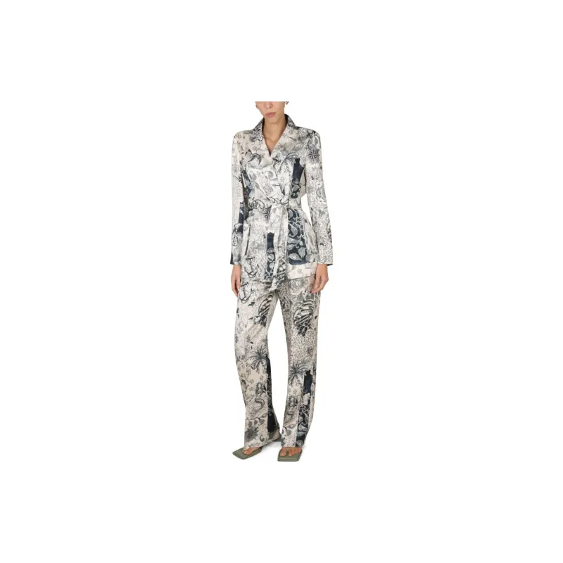 ETRO Floral Printed Belted Jacket-2