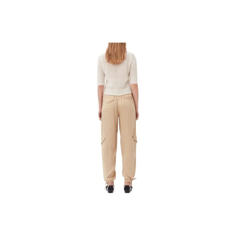 GANNI T Shirts Women's White-3