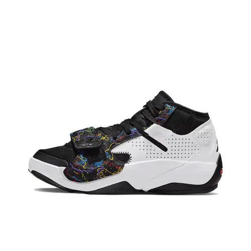 Jordan Zion 2 Noah White Black Multi-Color GS