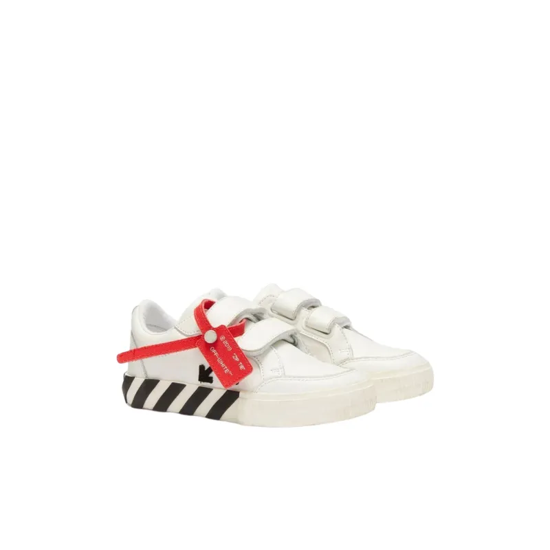OFF-WHITE Kids Vulcanised Touch-strap Sneakers-2