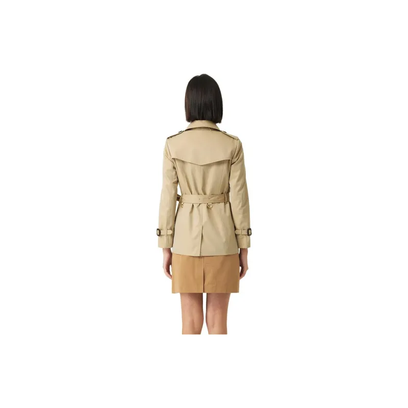 HAZZYS Trench Coat Women's Beige-2