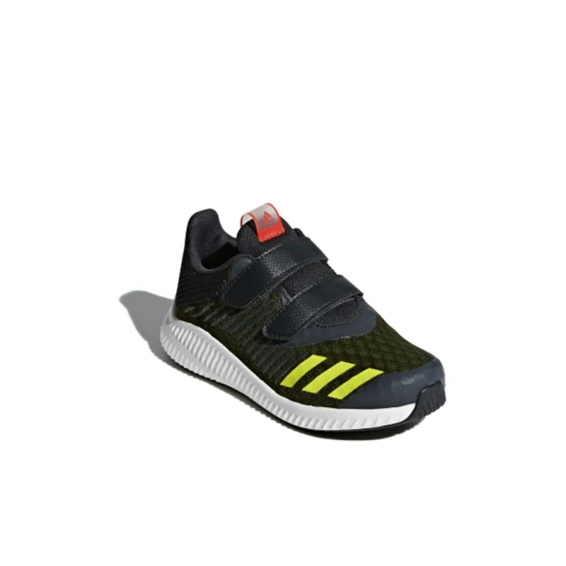 Adidas Fortarun Cool Cf K Wide Breathable Low Top Kids' Running Shoes Black Yellow Kids'-2
