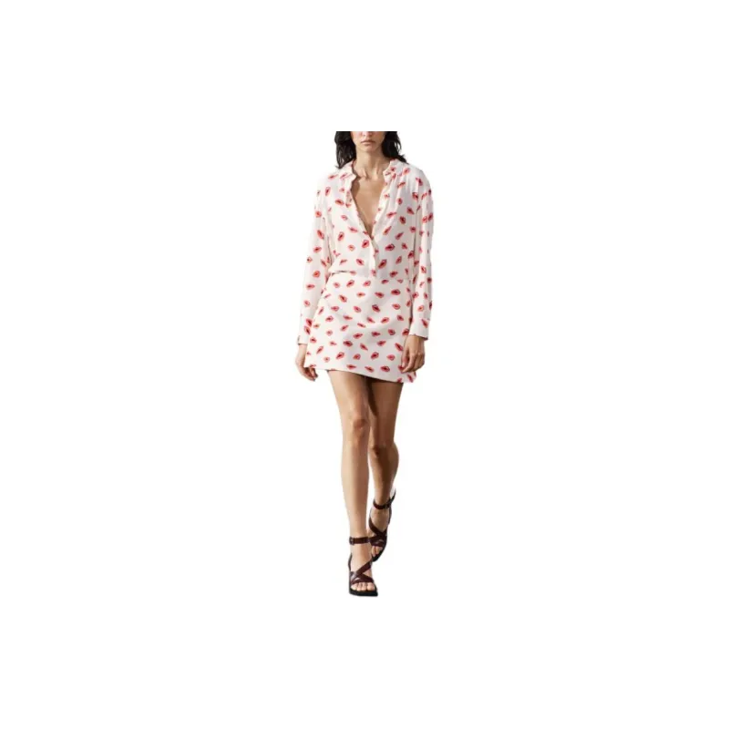 ZARA Casual Short Skirts Women's White-2