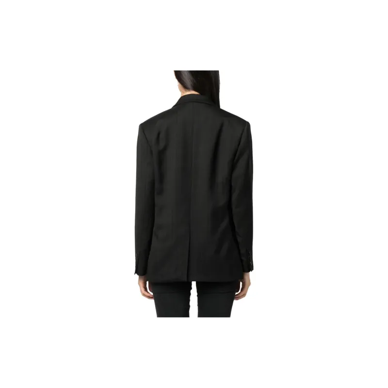 MSGM Notched lapels Single breasted Blazer-2