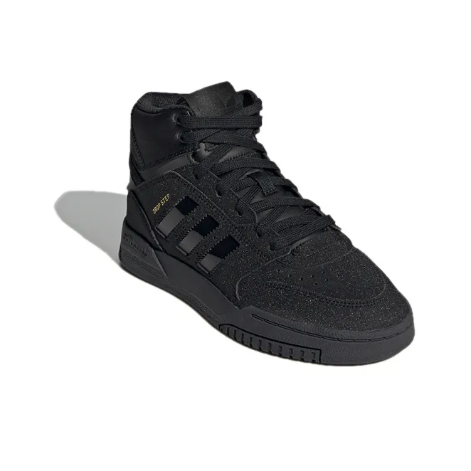 Adidas Drop Step J 'Black Team Gold'-2