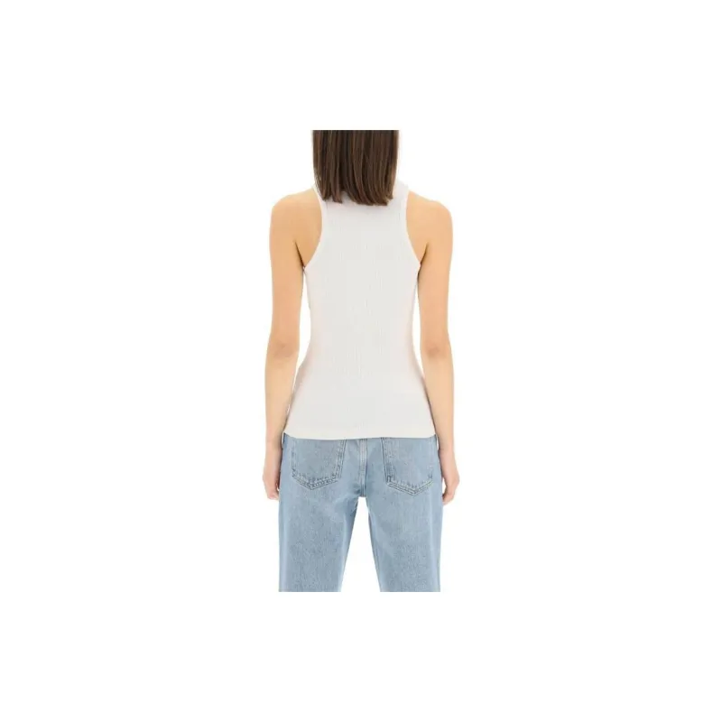 AGOLDE Tank Tops Women's White-2