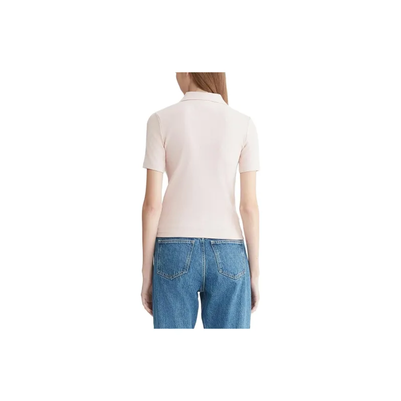 CALVIN KLEIN Polo Shirt Women's Pink-1