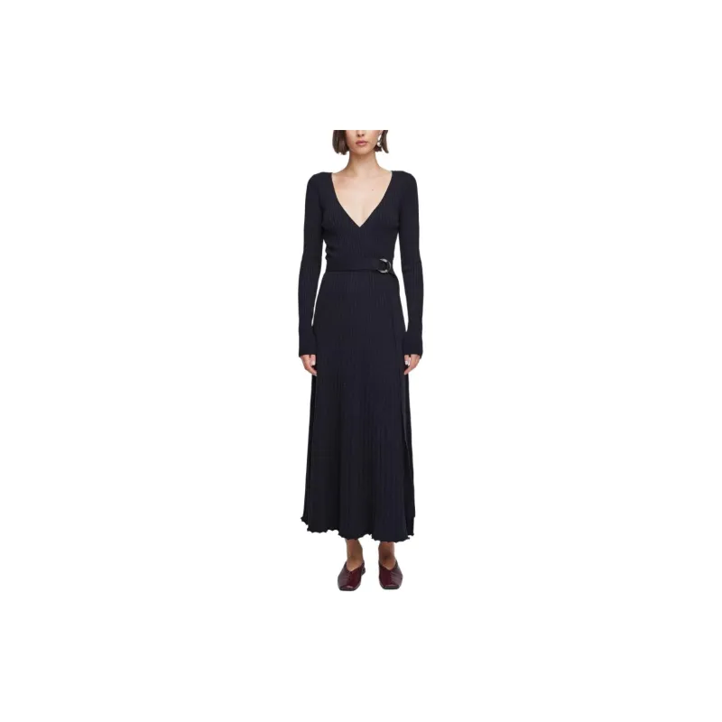 Anna Quan Peta V-neck Wrap Dress-1