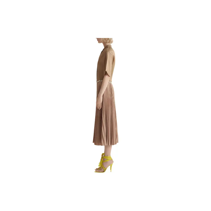 GABRIELE COLANGELO SS24 Short Sleeved Dresses Women's Beige-4