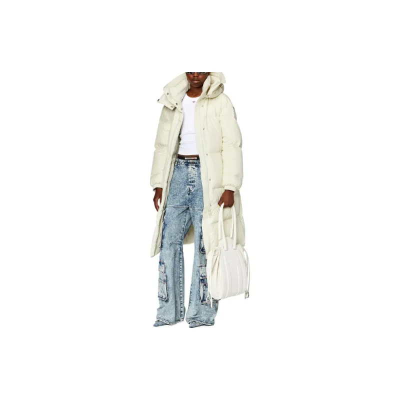 DIESEL Jackets Women's White-1