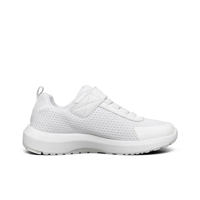 Skechers Dynamic Tread Low Top Kids' Running Shoes White Teenagers-1