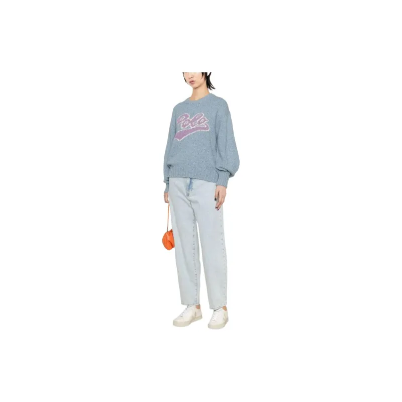 Polo Ralph Lauren SS22 Sweater Women's Blue Gray-1