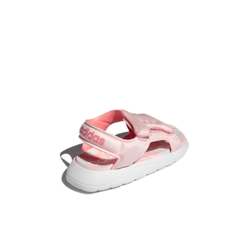 Adidas Neo Comfort Sandal I Anti-Slip Wear-Resistant Sandal Pink Infant And Toddler-3