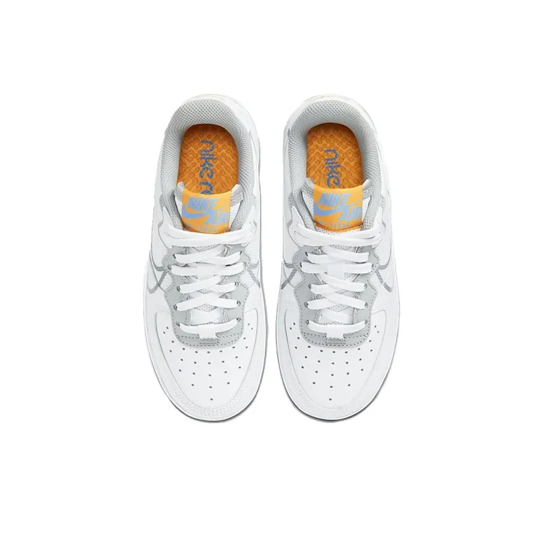 Nike Air Force 1 Low React SU White Light Smoke Grey GS-3