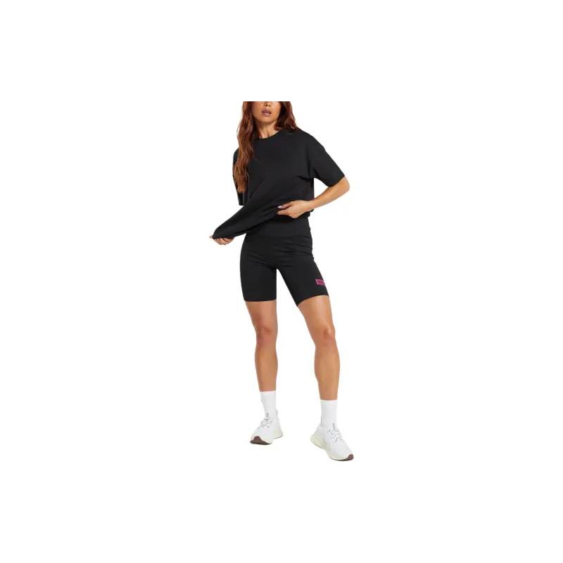 GYMSHARK BLOCK OVERSIZED T-SHIRT T-Shirt Women's Black-2