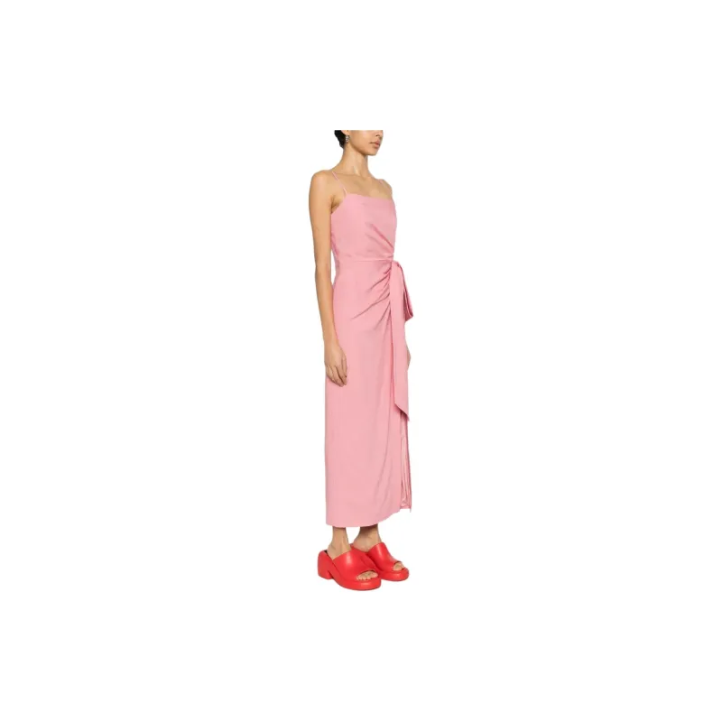 MSGM Slip Dresses Women's Pink-3