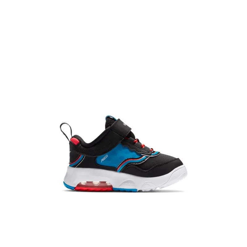Jordan Maxin 200 Game Time Wear-resistant And Lightweight Low-Top Toddler Shoes Black Blue Infant And Toddler-1