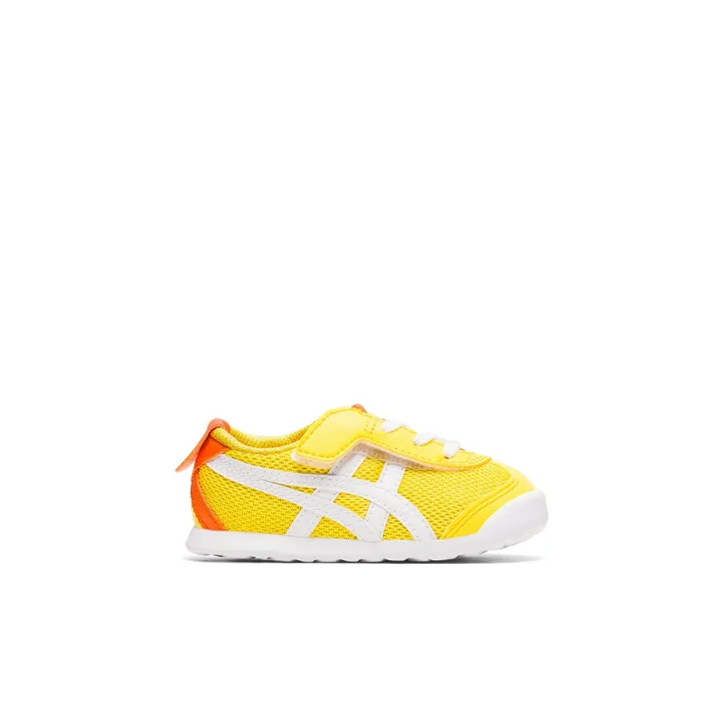 Onitsuka Tiger MEXICO 66 TS Anti-Slip Wear-Resistant Low-Top Sports Casual Shoes Yellow Infant And Toddler-1
