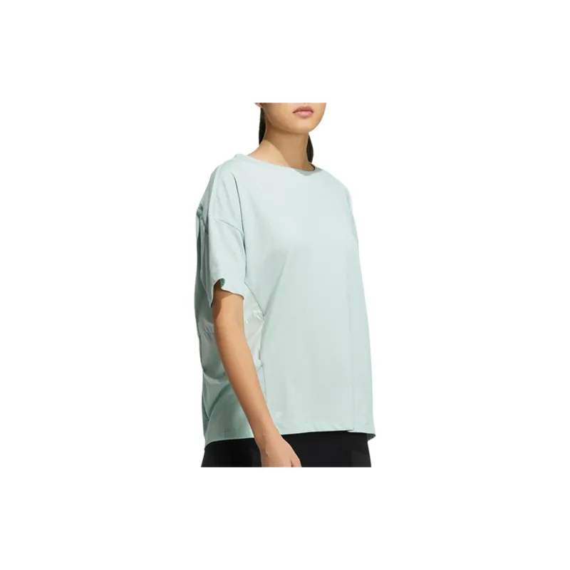 Adidas T Shirt Women's Light Green-1