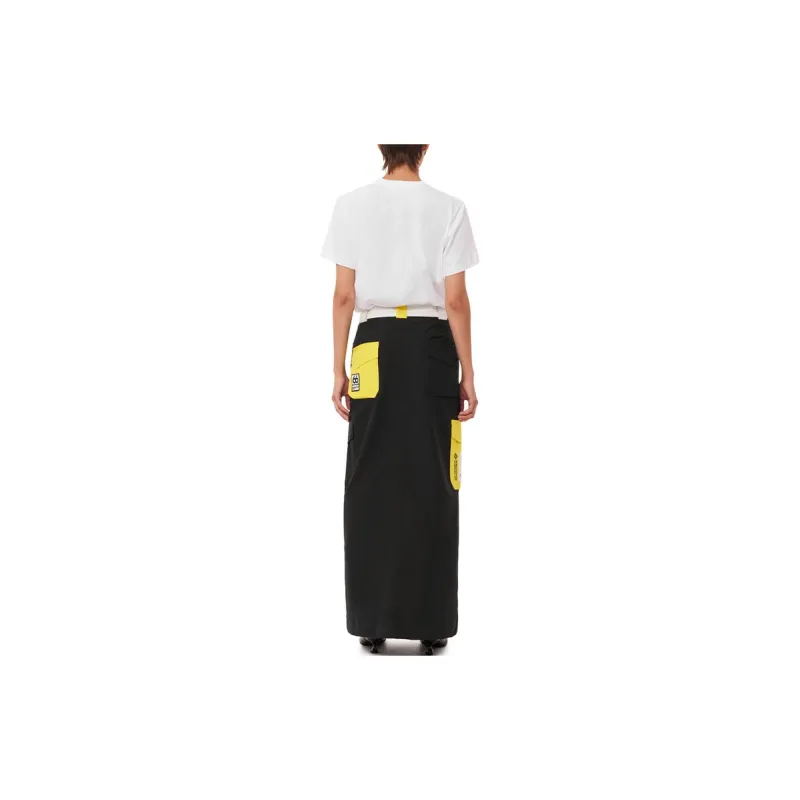 66°north X GANNI X 66°NORTH Casual Long Skirts Women's Black-3
