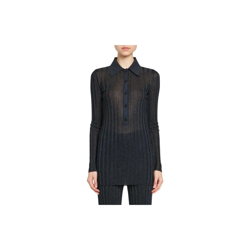 Stella McCartney Buttoned Ribbed Top-1