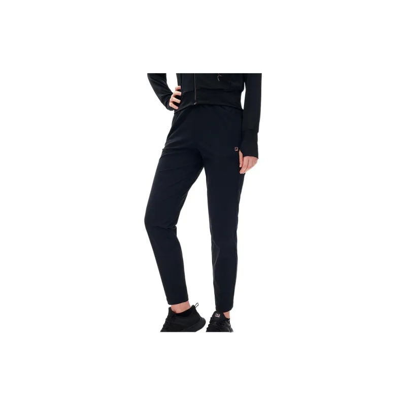FILA Knitted Sweatpants Women's Black-1