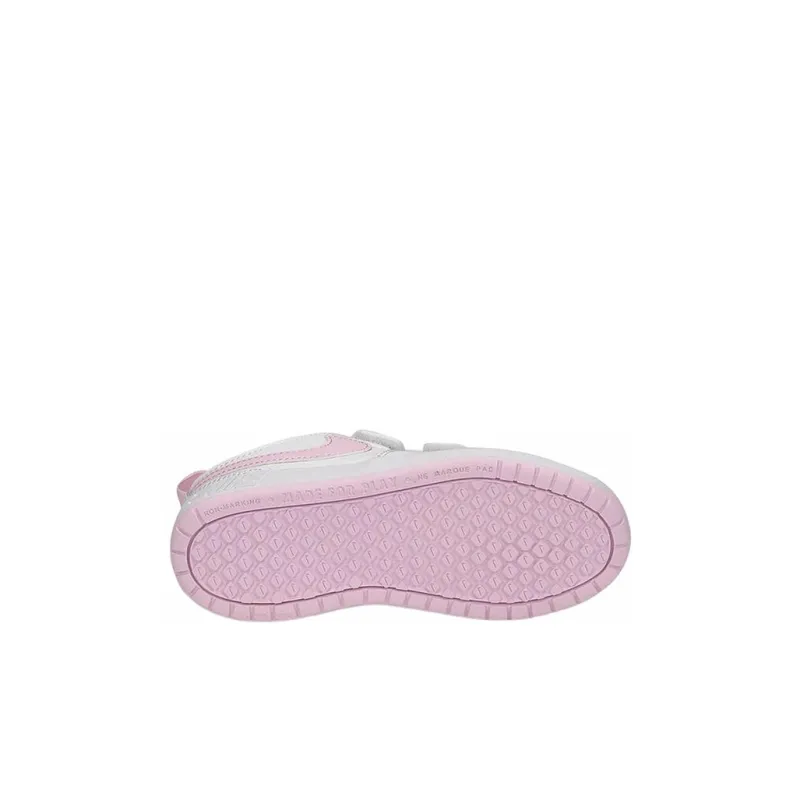 Nike Pico 5 Slip-Resistant Cushioning Wear-Resistant Low-Top Skateboard Shoes White Pink Children Aged 3-7 Years Old-3